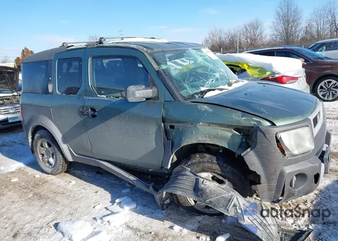 2003 Honda Element Ex z USA, uszkodzony, nr VIN 5J6YH28693L036119
